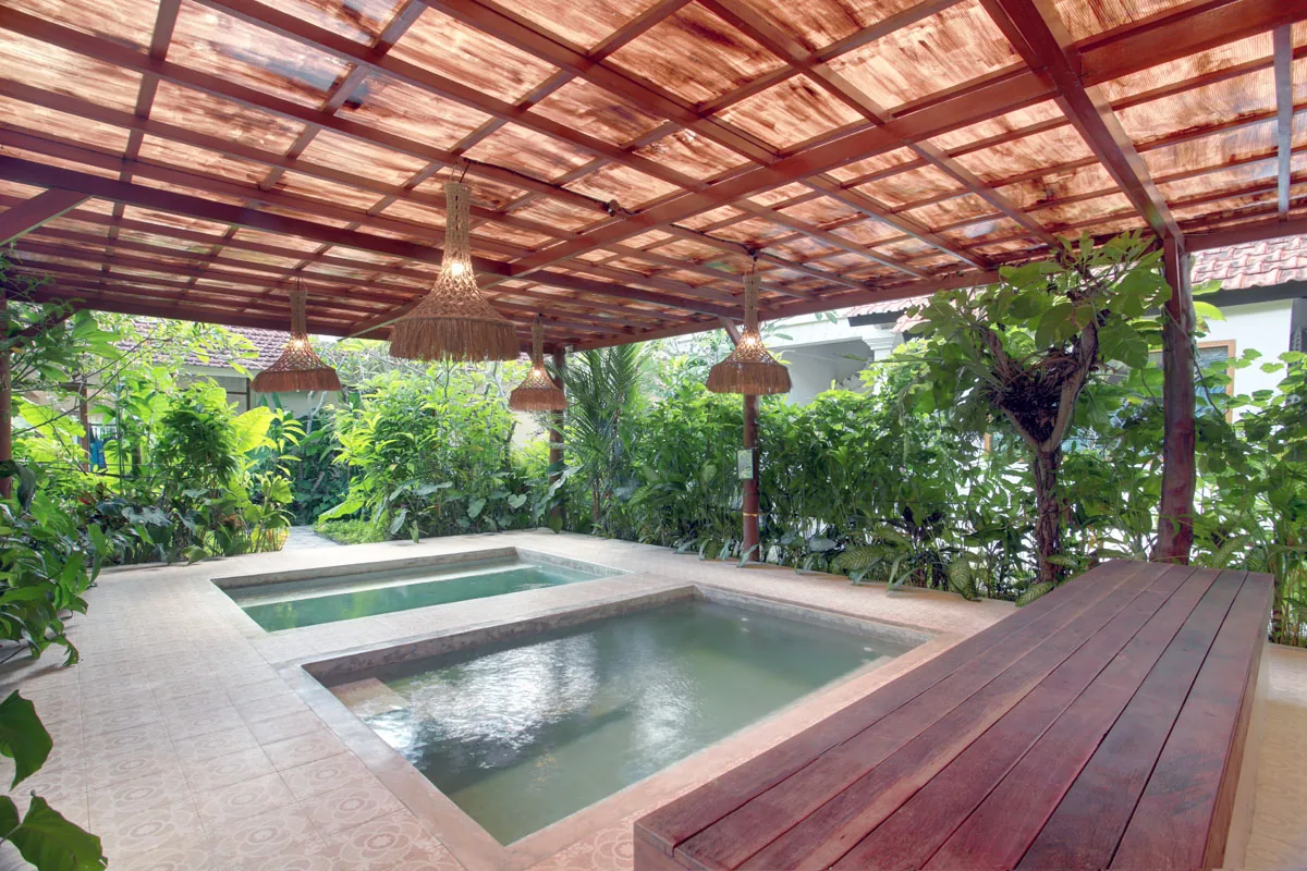 Cold plunge pool Hesa Wellness Spa Downtown Ubud Bali