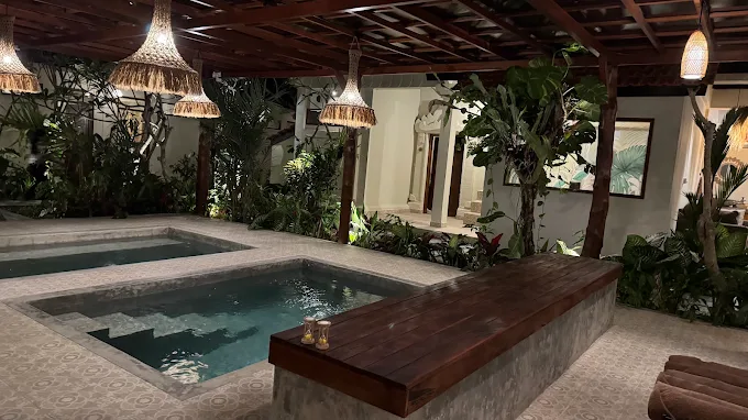 Plunge pool area Hesa Spa Ubud group spa